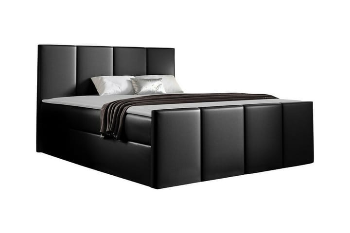Sängynrunko Ripon 160x200 cm - Musta - Sänkykehikot & sängynrungot