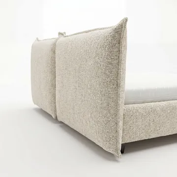 Sängynrunko Rynorin 180x200 cm nostettavalla säilytystilalla - beige - Huonekalut - Sänky - Sänkykehikot & sängynrungot