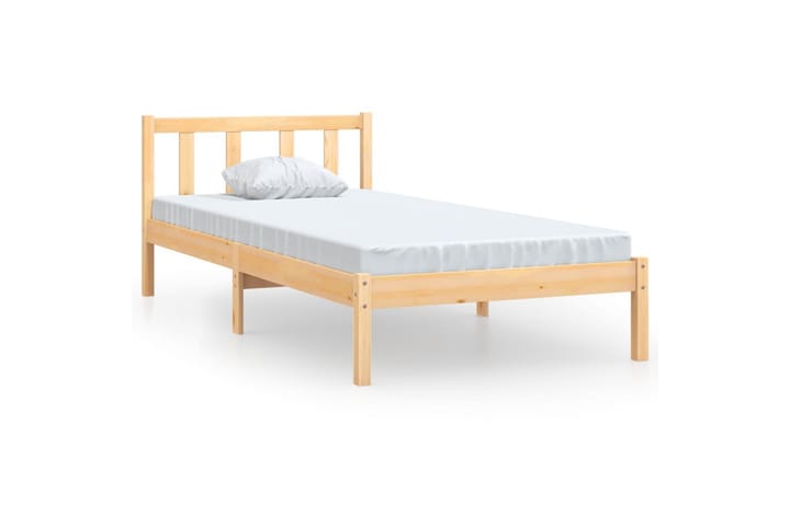 Sängynrunko täysi mänty 75x190 cm UK Small Single - Sänkykehikot & sängynrungot