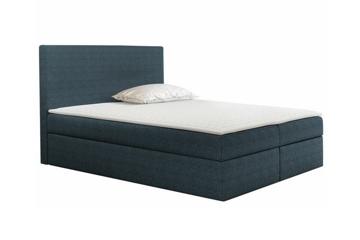 Sängynrunko Pries 200x200 cm - Tummansininen - Sänkykehikot & sängynrungot
