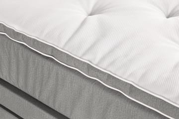 Altaneira Täydellinen Sänkypaketti laatikkosäilytyksellä LED-valaistus 160x200 - Harmaa - Huonekalut - Sänky - Sängyt säilytystilalla