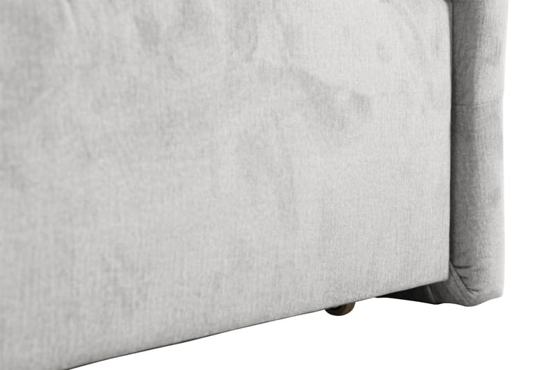 Altaneira Täydellinen Sänkypaketti laatikkosäilytyksellä LED-valaistus 160x200 - Harmaa - Huonekalut - Sänky - Sängyt säilytystilalla