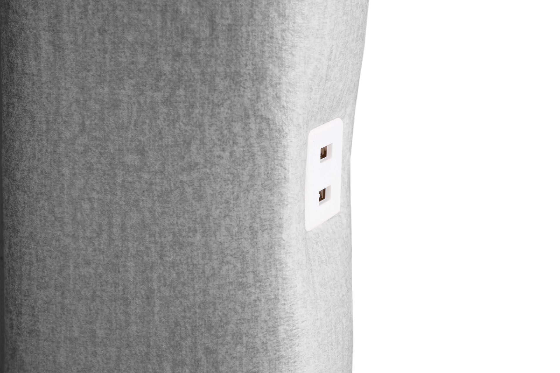 Altaneira Täydellinen Sänkypaketti laatikkosäilytyksellä LED-valaistus 160x200 - Harmaa - Huonekalut - Sänky - Sängyt säilytystilalla