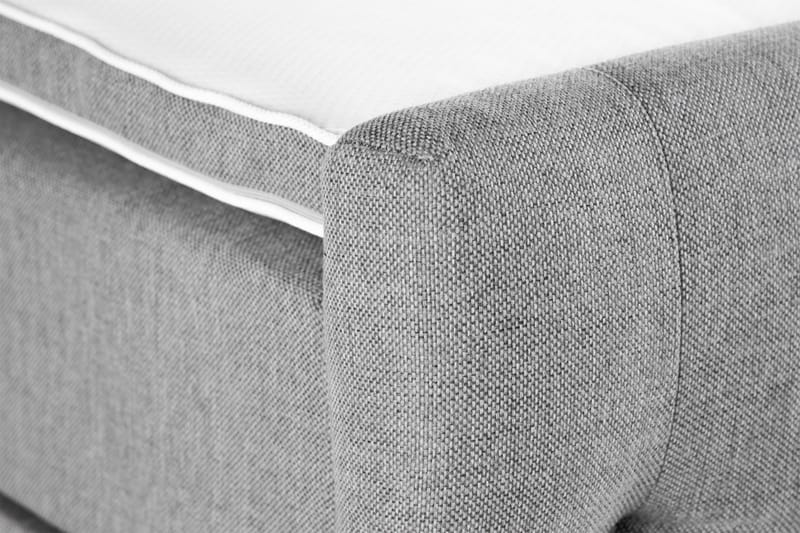 Altaneira Täydellinen Sänkypaketti laatikkosäilytyksellä LED-valaistus 160x200 - Harmaa - Huonekalut - Sänky - Sängyt säilytystilalla