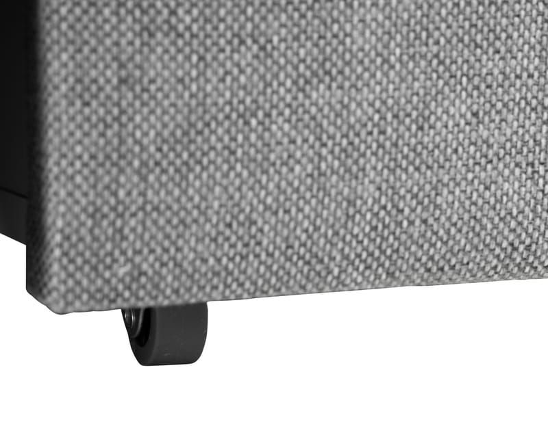 Altaneira Täydellinen Sänkypaketti laatikkosäilytyksellä LED-valaistus 160x200 - Harmaa - Huonekalut - Sänky - Sängyt säilytystilalla