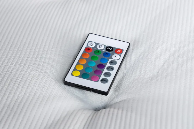 Altaneira Täydellinen Sänkypaketti nostosäilytyksellä LED-valaistus 180x200 - Tummanharmaa - Huonekalut - Sänky - Sängyt säilytystilalla