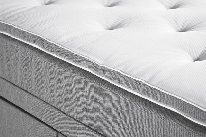 Jenkkisänky Cloud47 Francisco sänkypaketti Harmaa Laatikot - Huonekalut - Sänky - Sängyt säilytystilalla