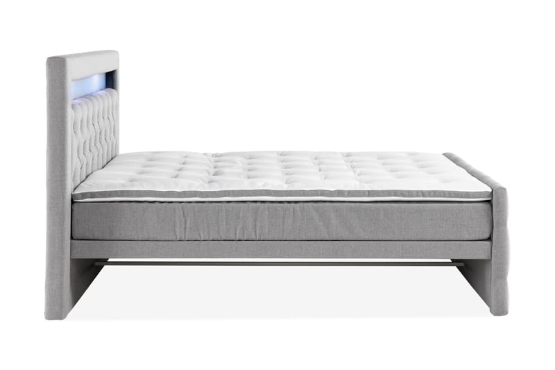 Jenkkisänky Cloud47 Francisco sänkypaketti Harmaa Laatikot - Huonekalut - Sänky - Sängyt säilytystilalla