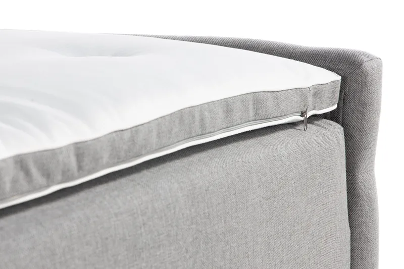 Jenkkisänky Cloud47 Francisco sänkypaketti Harmaa Nostokannellinen säilytystila - Huonekalut - Sänky - Sängyt säilytystilalla