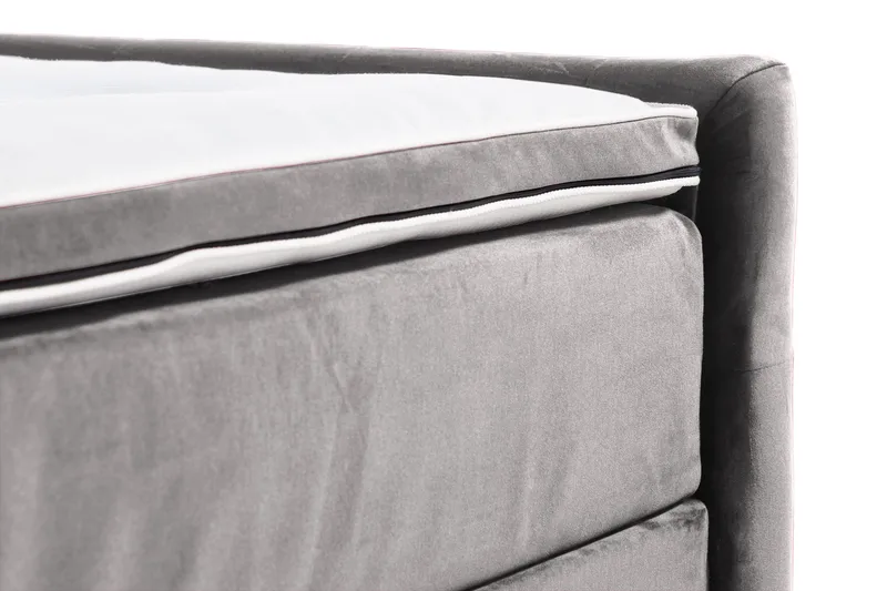 Jenkkisänky Cloud47 Francisco sänkypaketti Tummanharmaa Laatikot - Huonekalut - Sänky - Sängyt säilytystilalla