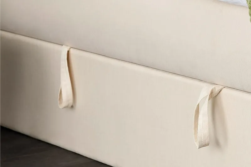 Box Säilytyssänky 120x200 Beige - Huonekalut - Sänky - Yhden hengen sängyt