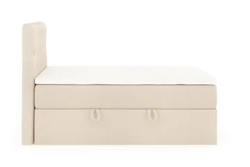Box Säilytyssänky 120x200 Beige - Huonekalut - Sänky - Yhden hengen sängyt