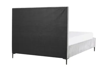 Parivuode Sezanne Säilytyksellä 140x200 cm - Harmaa - Huonekalut - Sänky - Sänkykehikot & sängynrungot