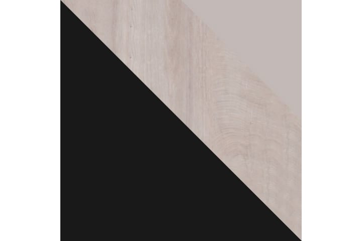 Parvisänky Betulia 94x224 cm - Musta/Luonnonväri/Beige - Sängyt säilytystilalla