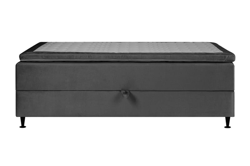 Pigge Extra Sänky säilytystilalla 120x200 - Tummanharmaa - Huonekalut - Sänky - Sänkypaketti