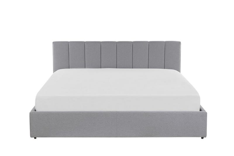 Säilytyssänky Abondant 180x200 cm, Vaaleanharmaa
