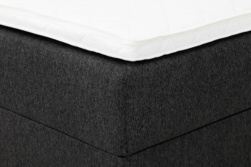 Säilytyssänky Boxy 180x200 cm Musta/Harmaa - Huonekalut - Sänky - Sänkypaketti