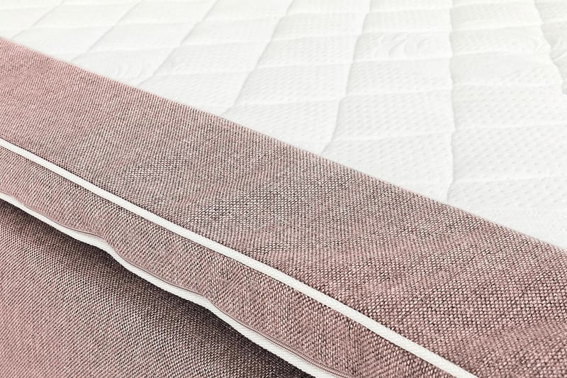 Säilytyssänky Suset 160x200 - Vaaleanpunainen - Huonekalut - Sänky - Sängyt säilytystilalla - Parisänky säilytystilalla