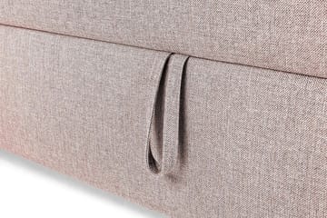Säilytyssänky Suset 180x200 - Vaaleanpunainen - Huonekalut - Sänky - Sängyt säilytystilalla - Parisänky säilytystilalla