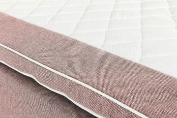 Säilytyssänky Suset 180x200 - Vaaleanpunainen - Huonekalut - Sänky - Sängyt säilytystilalla - Parisänky säilytystilalla
