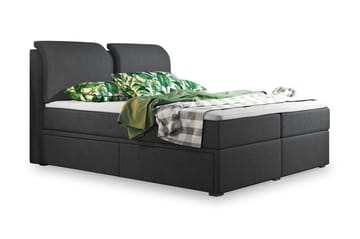 Säilytyssänky Tyler 160x200 Musta - Huonekalut - Sänky - Sängyt säilytystilalla