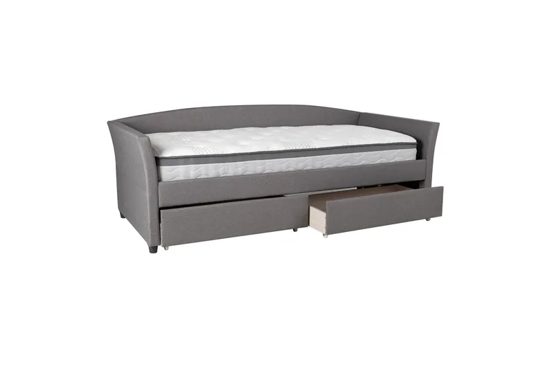 Sänky Genesis 90x200cm Harmony Uno Patjalla Harmaa, undefined