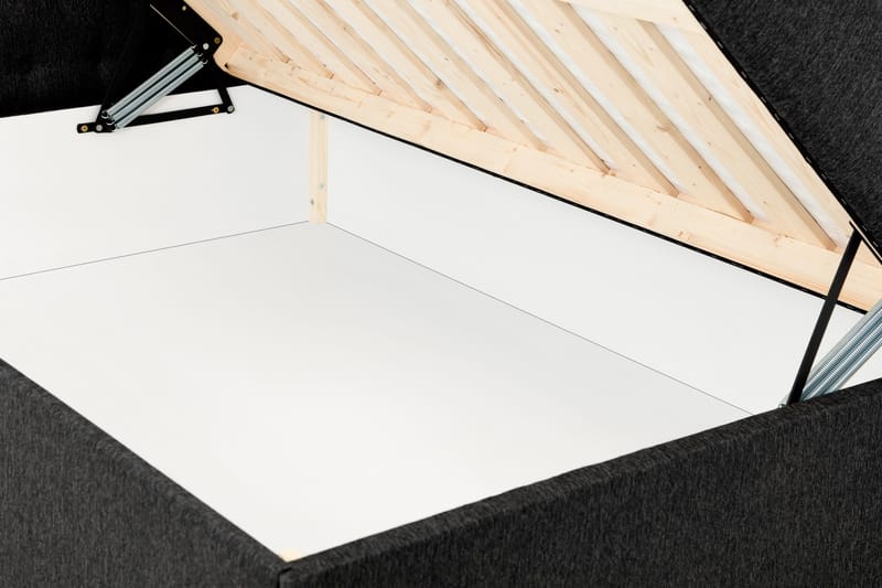 Sänkypaketti Boxy 160x200 cm Musta - Huonekalut - Sänky - Sänkypaketti