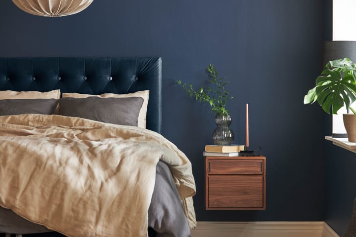 Sänkypaketti Chilla Pluss Säilytyssänky 140x200 cm  - Tummansininen - Sängyt säilytystilalla
