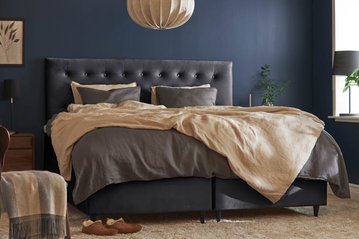 Sänkypaketti Chilla Pluss Säilytyssänky 180x200 cm  - Tummanharmaa - Sänkypaketti - Sängyt säilytystilalla