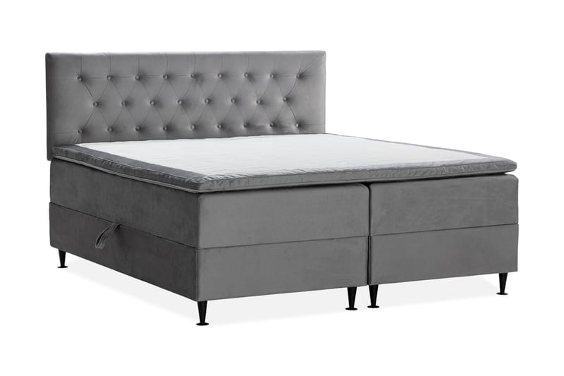 Sänkypaketti Chilla Pluss Säilytyssänky 180x200 cm - Harmaa - Huonekalut - Sänky - Sängyt säilytystilalla