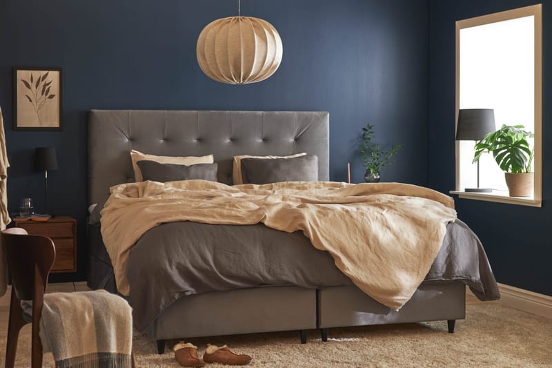 Sänkypaketti Chilla Pluss Säilytyssänky 180x200 cm - Harmaa - Huonekalut - Sänky - Sängyt säilytystilalla