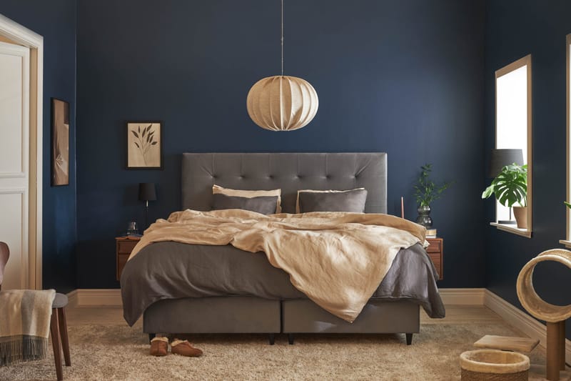 Sänkypaketti Chilla Pluss Säilytyssänky 180x200 cm - Harmaa - Huonekalut - Sänky - Sängyt säilytystilalla