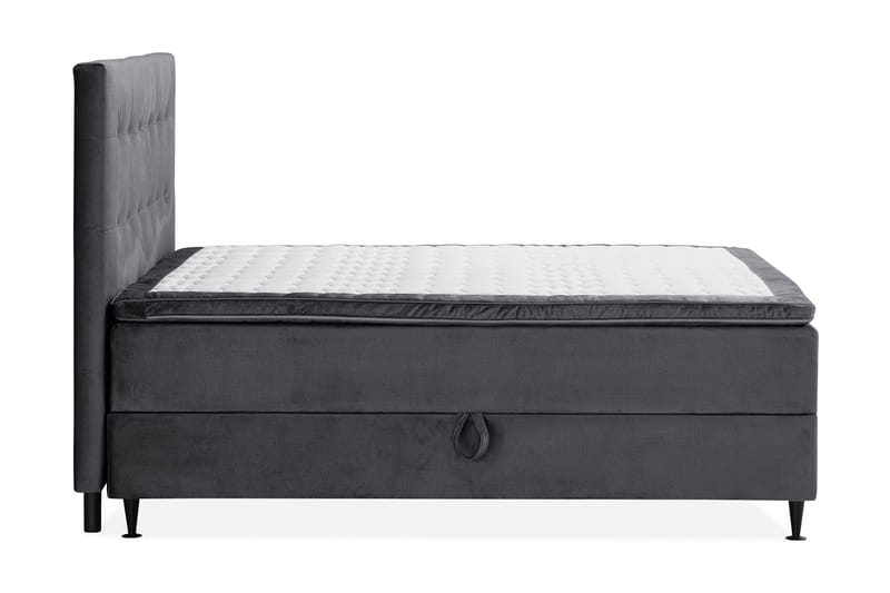 Sänkypaketti Chilla Pluss Säilytyssänky 180x200 cm - Tummanharmaa - Huonekalut - Sänky - Sängyt säilytystilalla