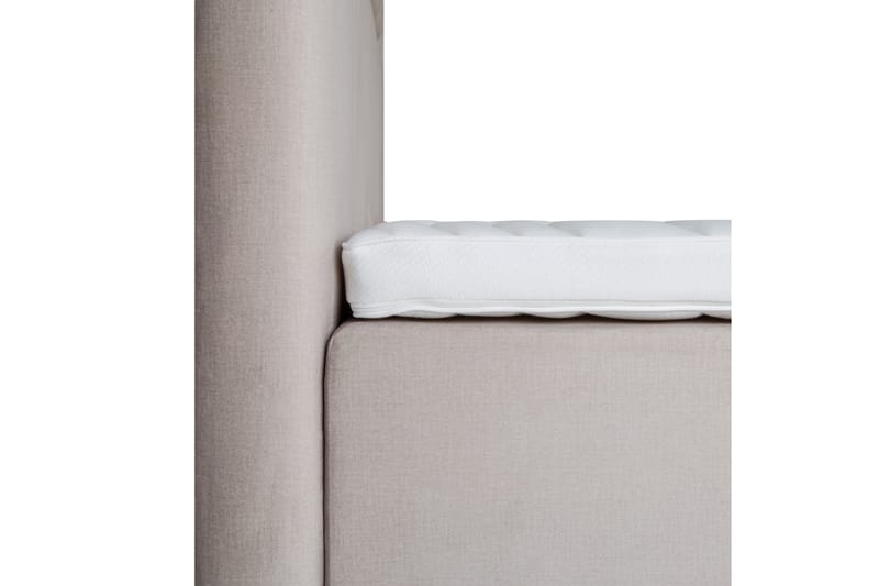 Sänkypaketti Gullmar Säilytyssänky 160x200 cm - Beige - Huonekalut - Sänky - Sängyt säilytystilalla