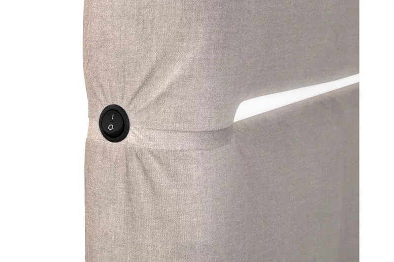 Sänkypaketti Gullmar Säilytyssänky 160x200 cm - Beige - Huonekalut - Sänky - Sängyt säilytystilalla