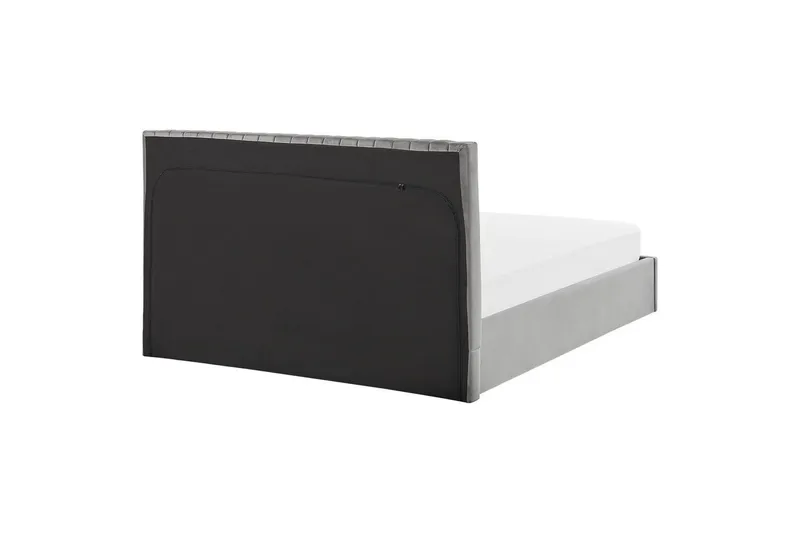 Sänky, jossa säilytystila Vion - Harmaa, 160x200 cm - Huonekalut - Sänky - Sänkykehikot & sängynrungot