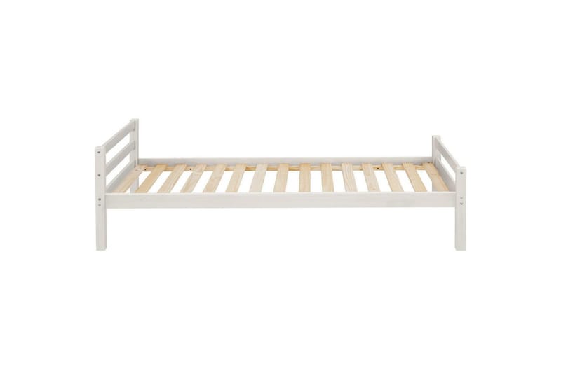 Sänky Alpi 90x200 cm Valkoinen - Valkoinen - Huonekalut - Sänky - Sänkykehikot & sängynrungot