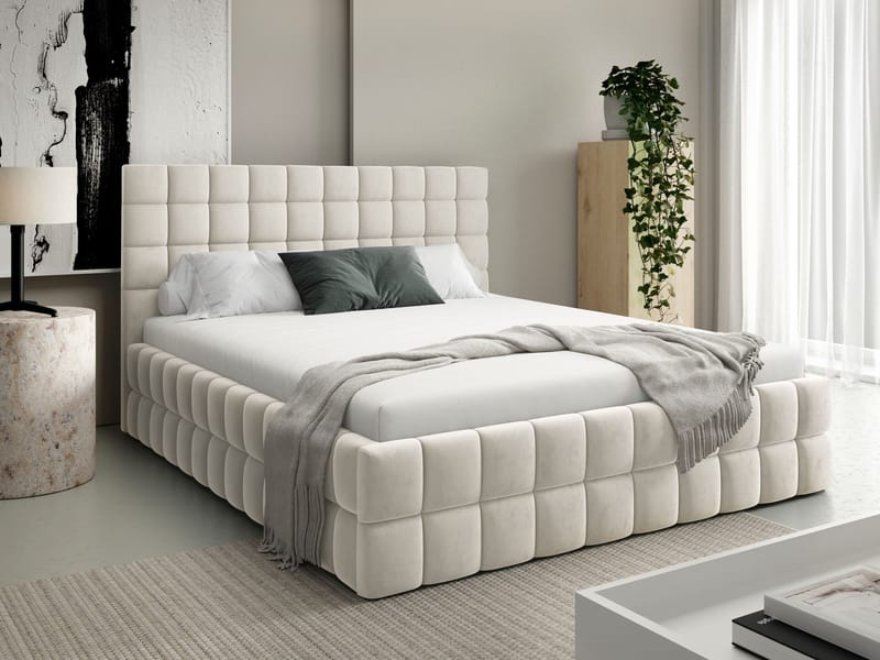 sänky Ardea Fresh 01 160x200 - beige - Huonekalut - Sänky - Sänkykehikot & sängynrungot