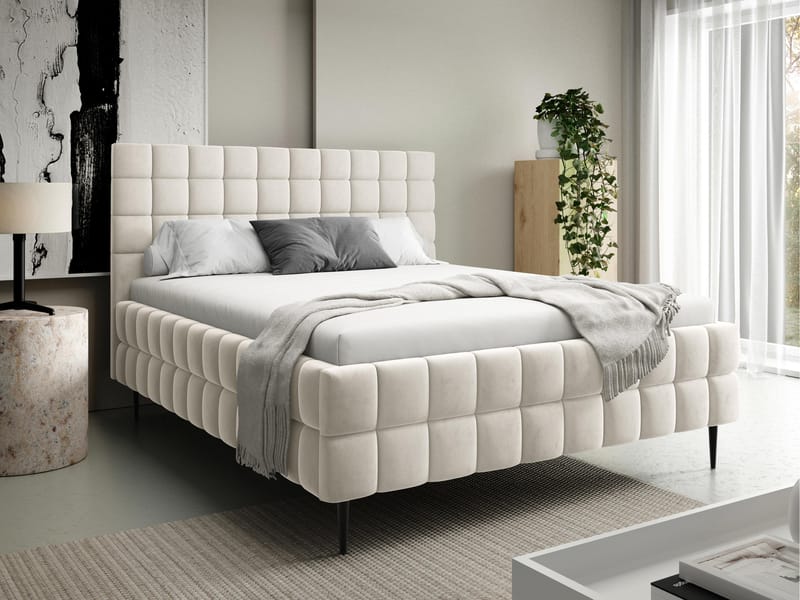 sänky Ardea Fresh 01 160x200 - beige - Huonekalut - Sänky - Sänkykehikot & sängynrungot