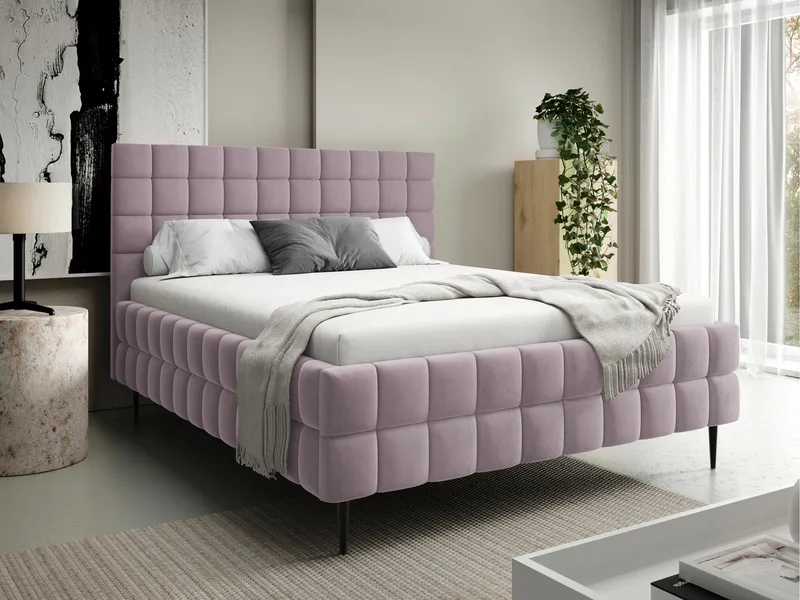 sänky Ardea Fresh 09 140x200 - pinkki - Huonekalut - Sänky - Sänkykehikot & sängynrungot