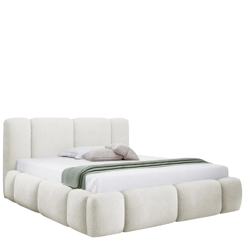 sänky Bianco Lambi 01 160x200 - valkoinen - Huonekalut - Sänky - Sänkykehikot & sängynrungot