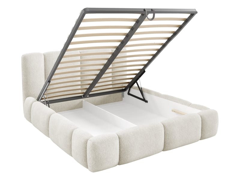 sänky Bianco Lambi 01 160x200 - valkoinen - Huonekalut - Sänky - Sänkykehikot & sängynrungot