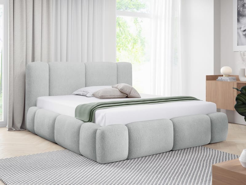 sänky Bianco Lambi 11 160x200 - harmaa - Huonekalut - Sänky - Sänkykehikot & sängynrungot
