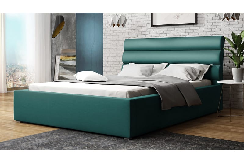 Sänky Breyawna 200x200 cm - Huonekalut - Sänky - Sänkykehikot & sängynrungot