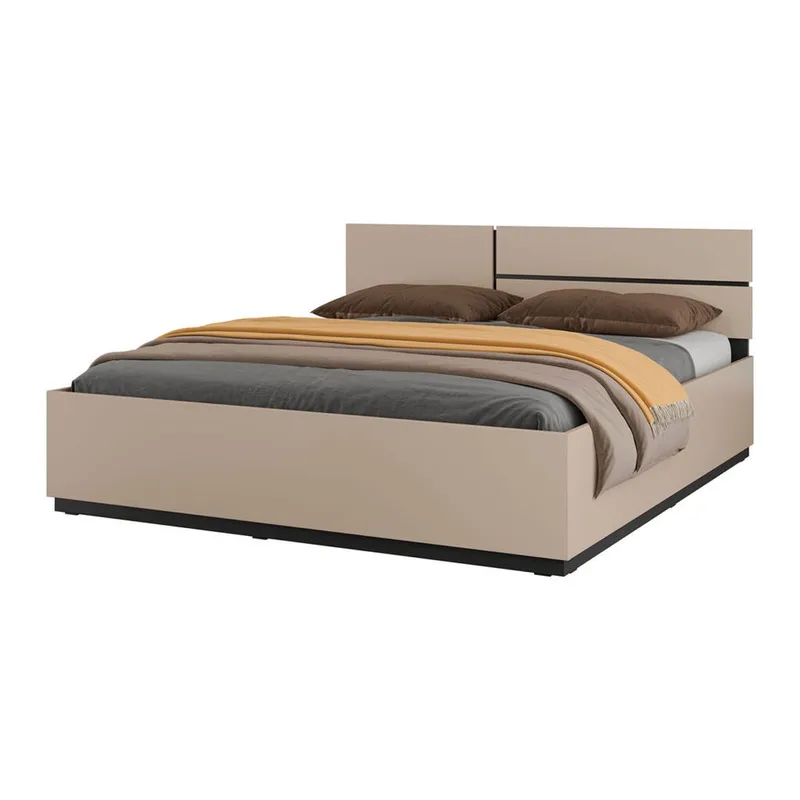 Sänky Cross S nouseva säilytystila, 180 cm, Kongo