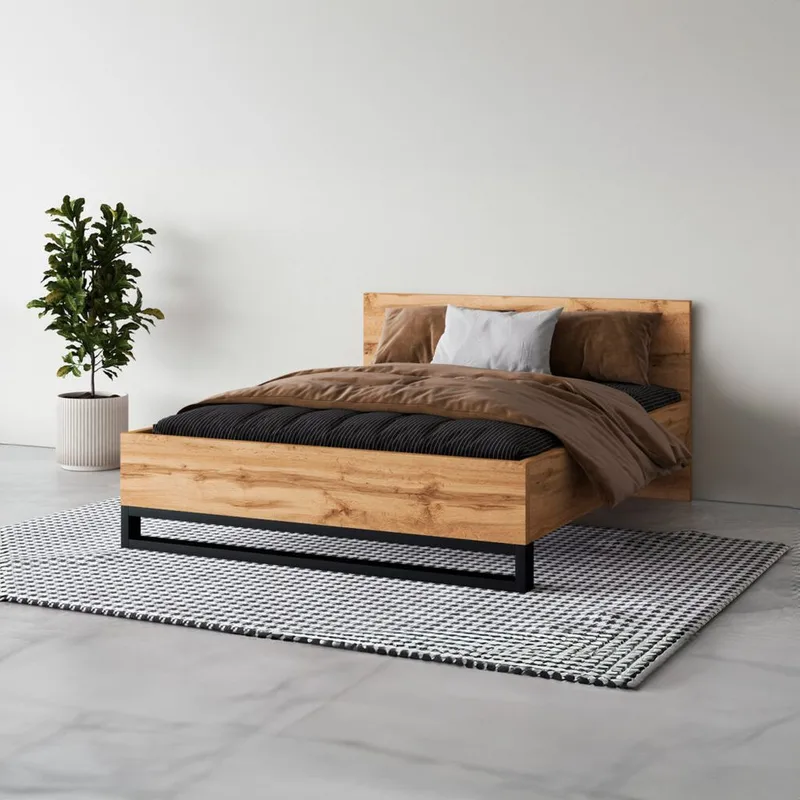 Sänky Halle S - 140 cm - Huonekalut - Sänky - Sänkykehikot & sängynrungot