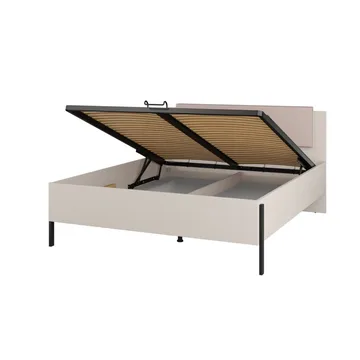 Sänky Jukon S, ylösnostettava säilytystila - 160 cm - Huonekalut - Sänky - Sänkykehikot & sängynrungot