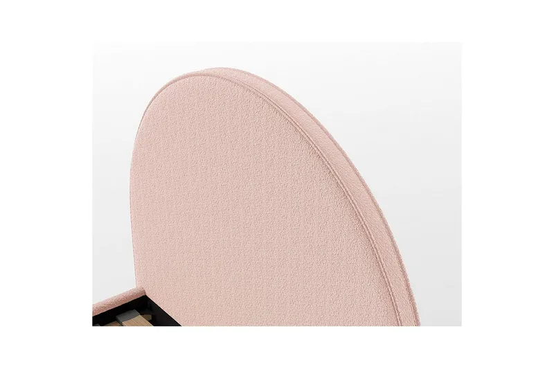 Sänky Kuu Vaaleanpunainen, 90 x 200 cm - Vaaleanpunainen, 90 x 200 cm - Huonekalut - Sänky - Sänkykehikot & sängynrungot