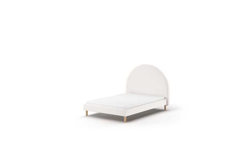 Sänky Kuu Valkoinen, 140 x 200 cm - Valkoinen, 140 x 200 cm - Huonekalut - Sänky - Sänkykehikot & sängynrungot