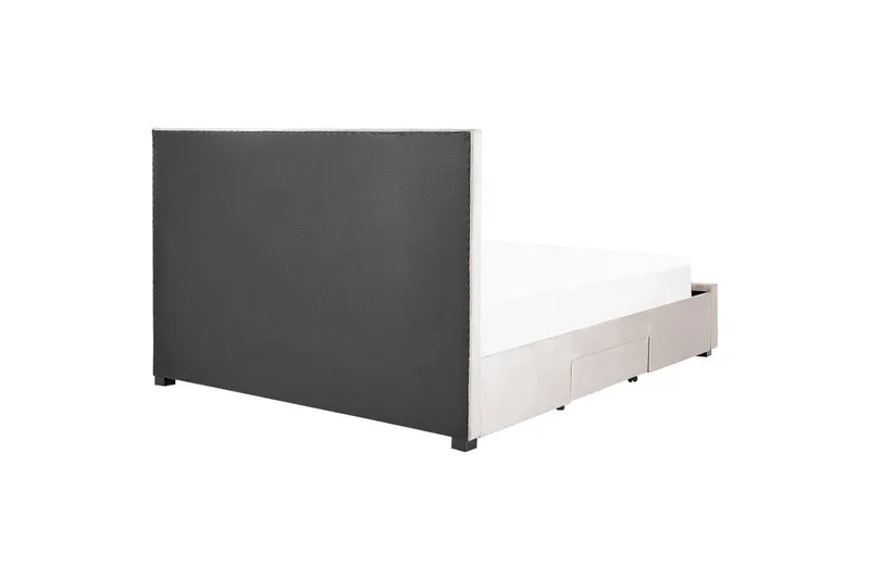 Sänky laatikoilla Lievin - Beige, 180x200 cm - Huonekalut - Sänky - Sänkykehikot & sängynrungot